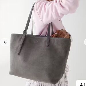 Kate Spade Elegant Gray Tote